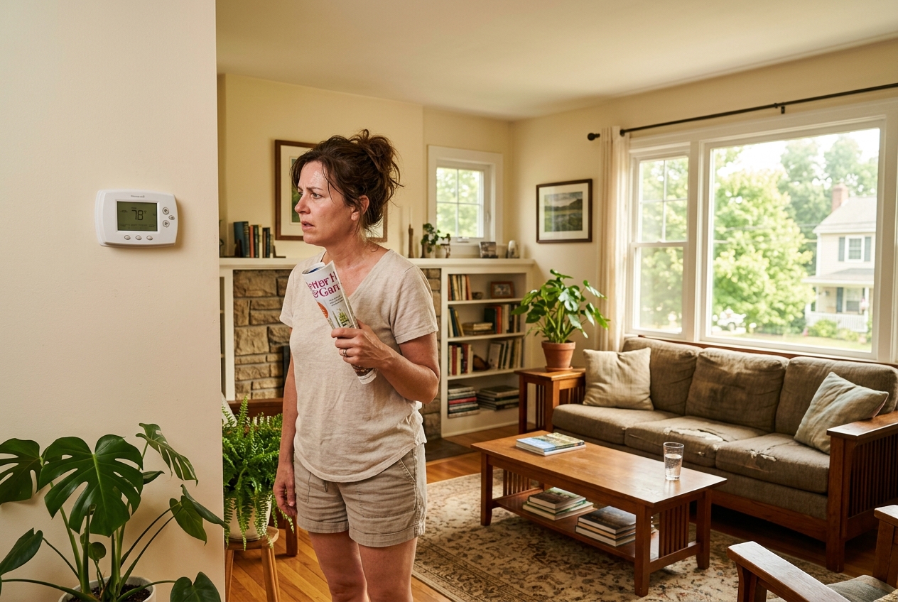 Why Your AC Is Running But Not Cooling the House